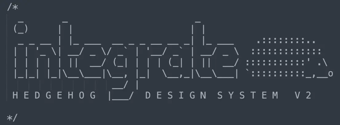 Hedgehog Design System